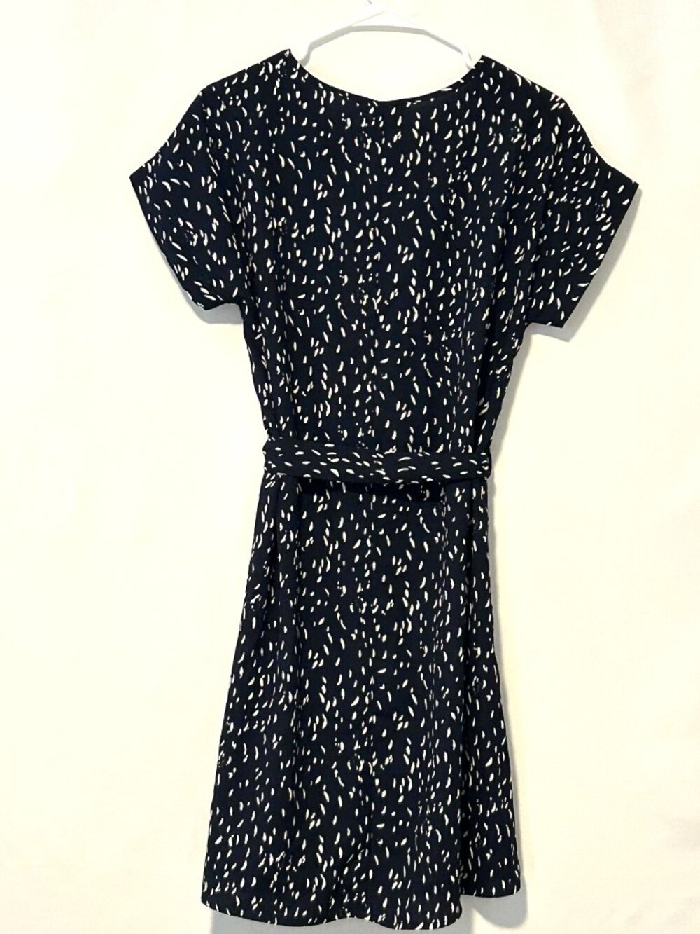 NWT Betsey's Boutique Shop short sleeve navy blue shift dress, size S - Picture 4 of 5